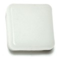 Midwest Fastener 1" White Plastic Inside Square Caps 4PK 66888